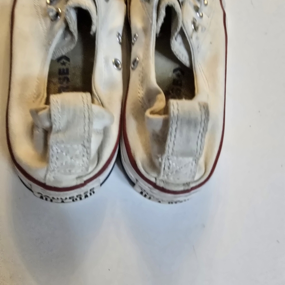 Converse Womens White All Star Sneakers - Picture 7 of 8